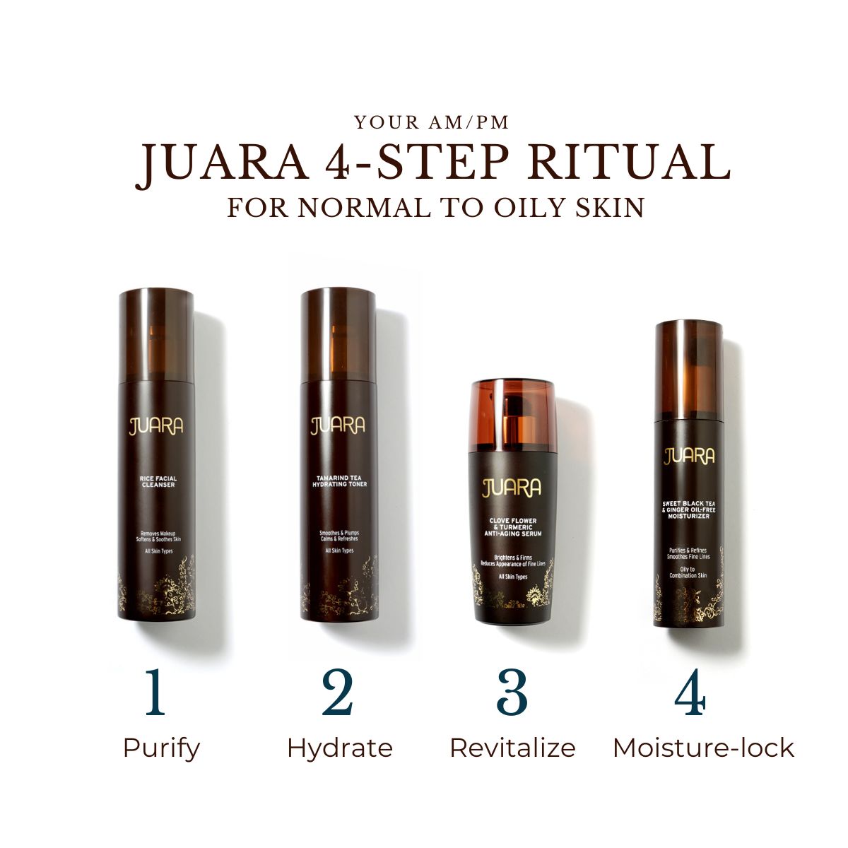 The JUARA Face Ritual for Oily to Combination Skin from JUARA Skincare