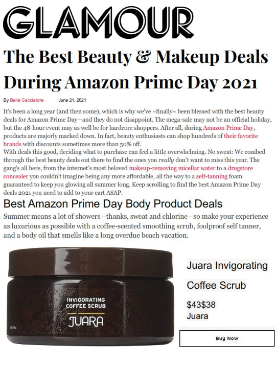 GLAMOUR : The Best Beauty & Makeup DealsDuring Amazon Prime Day 2021 JUARA Skincare