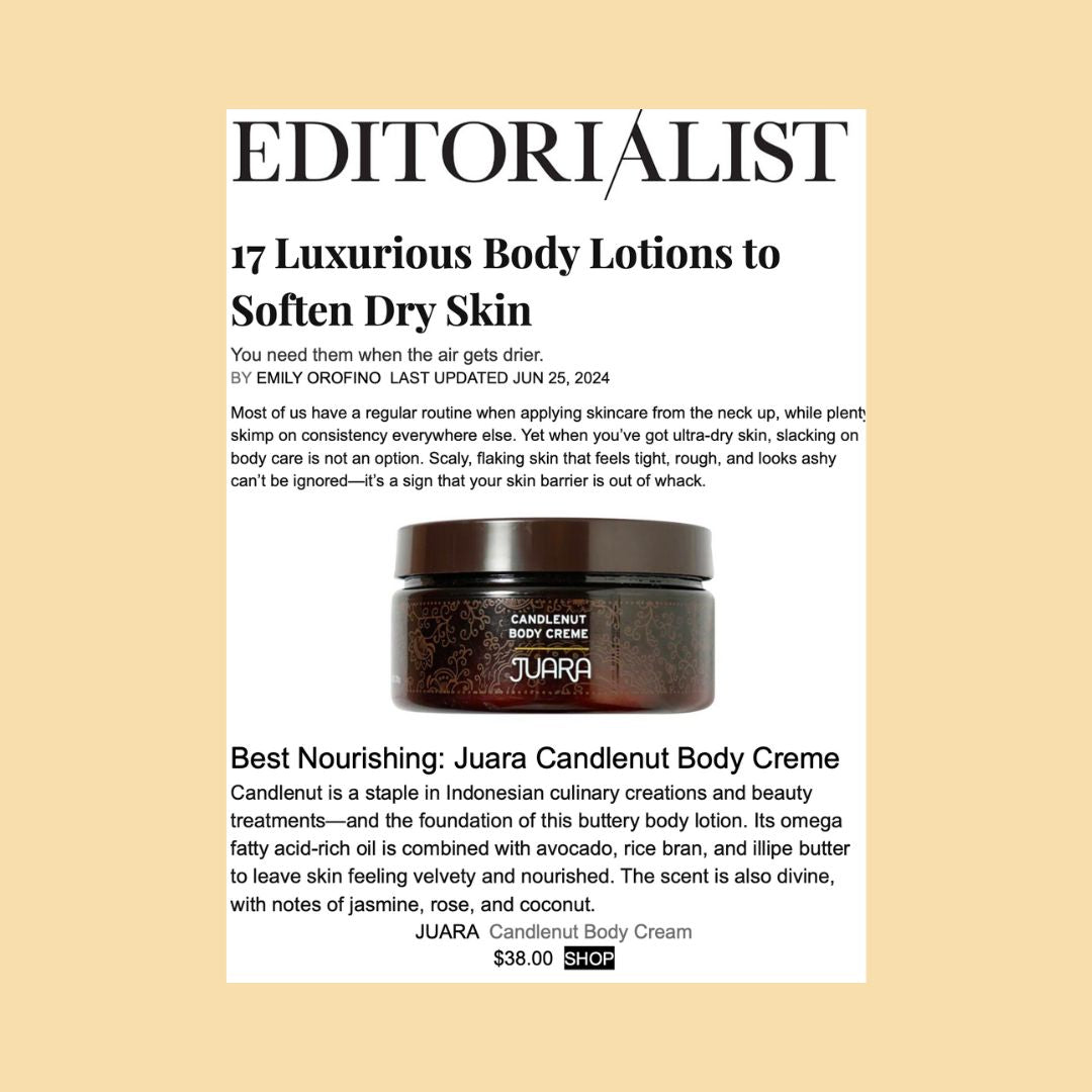 EDITORIALIST: 17 Luxurious Body Lotions to Soften Dry Skin