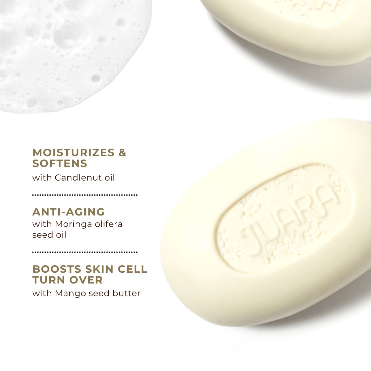 4-Pack of Candlenut Bar Soaps, 4.2 oz