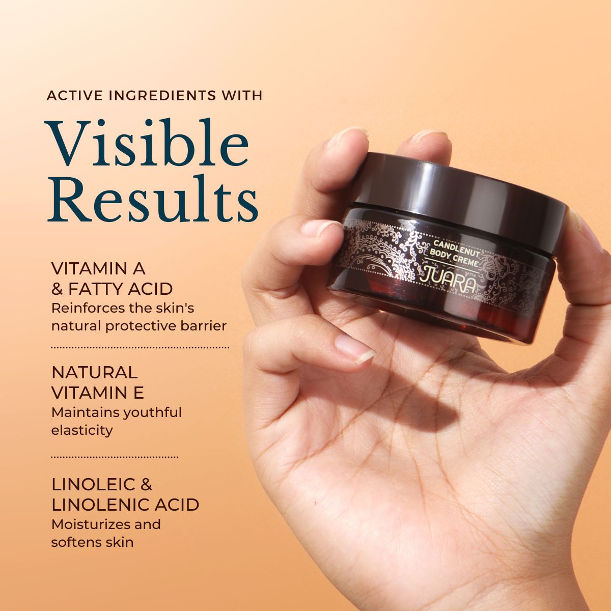 4-Pack of Travel Size Candlenut Body Creme, 1.5 oz