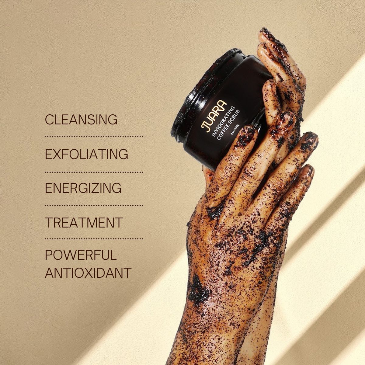 Invigorating Coffee Body Scrub, 8 oz