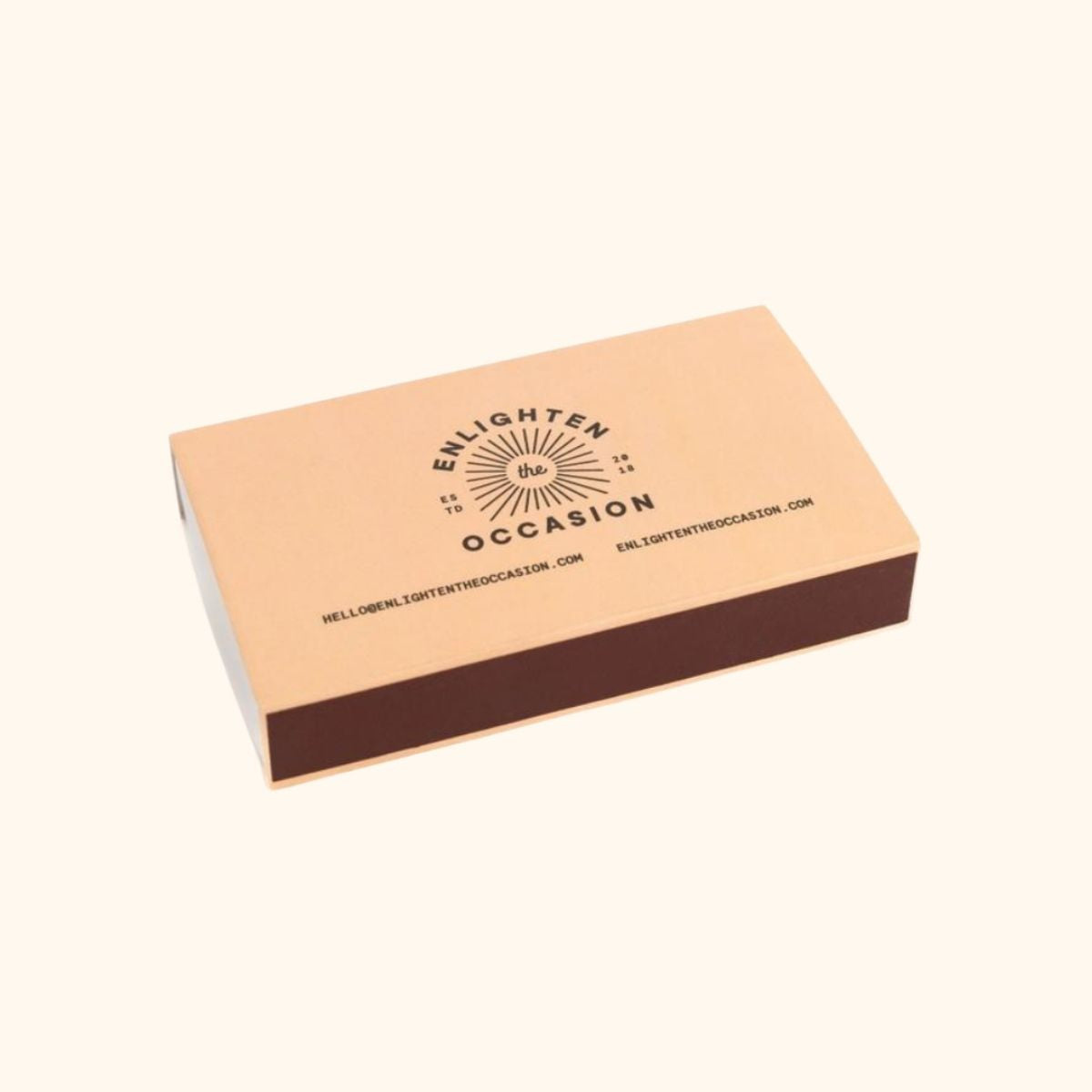 You Light Up My World Matchbox | Gold Tip Matchsticks