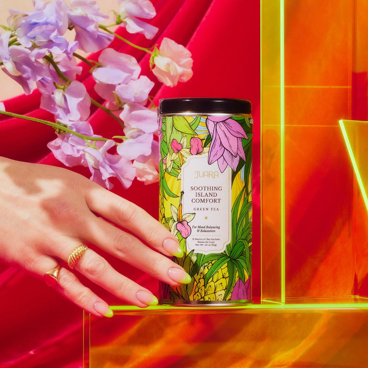JUARA Soothing Island Comfort Green Tea