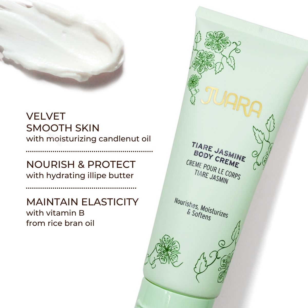 Tiare Jasmine Body Creme, 8 oz
