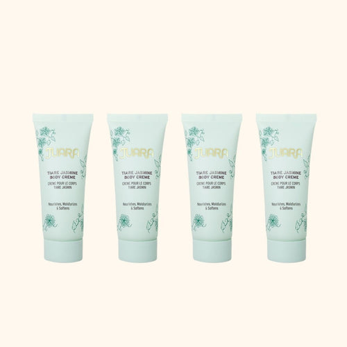 4-Pack Travel Size Tiare Jasmine Body Creme, 1.5 oz