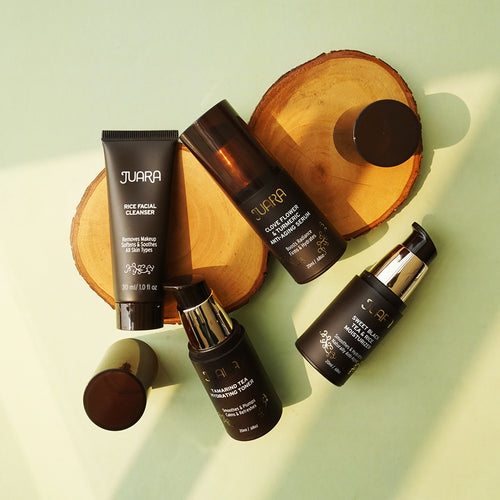 Start your ritual strong with these juara products to guide and protect your skin